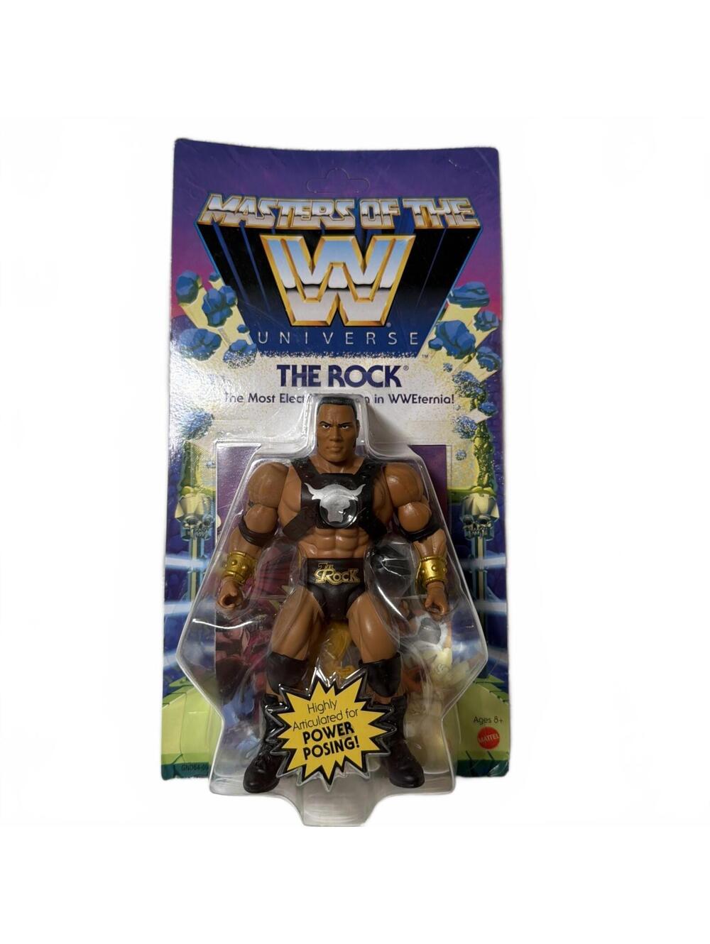WWE Masters of The Universe The Rock Wave 3 Mattel (2020) figure, wrestler, toy